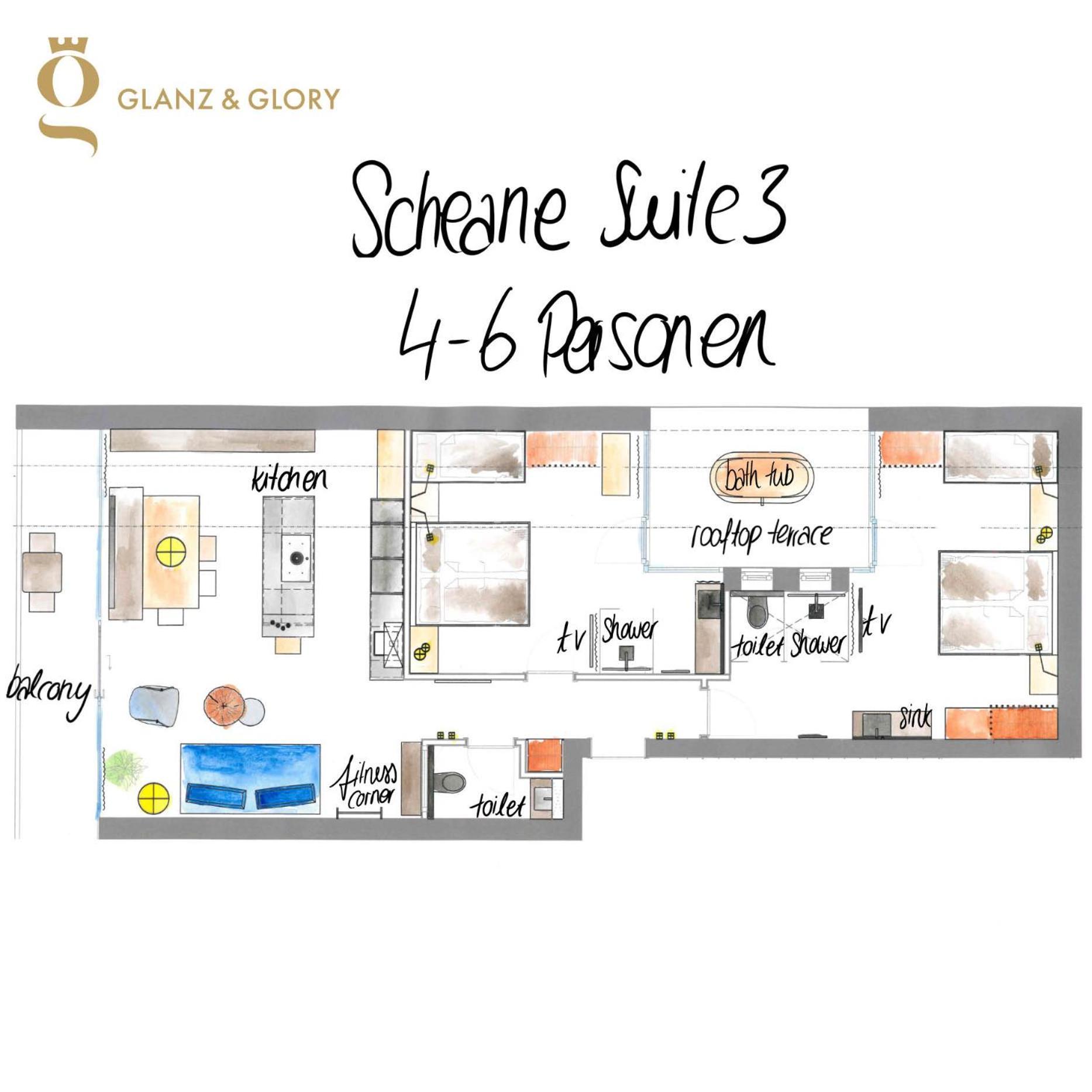 Glanz & Glory Appartements Laengenfeld Экстерьер фото