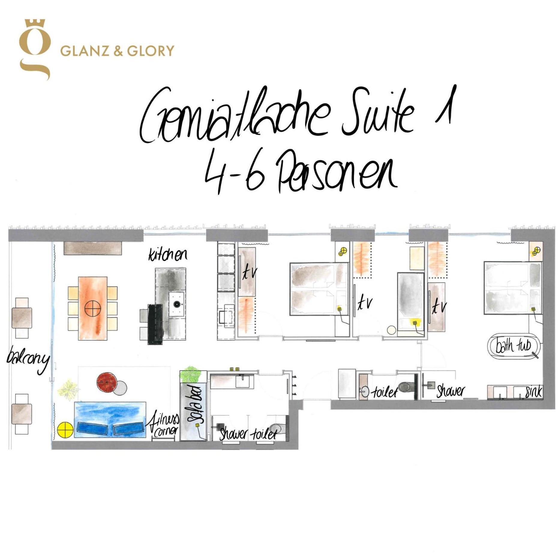 Glanz & Glory Appartements Laengenfeld Экстерьер фото